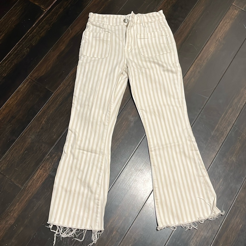 Frame Stripped Jeans